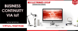 IBS Electronics Virtual Meetings banner image.