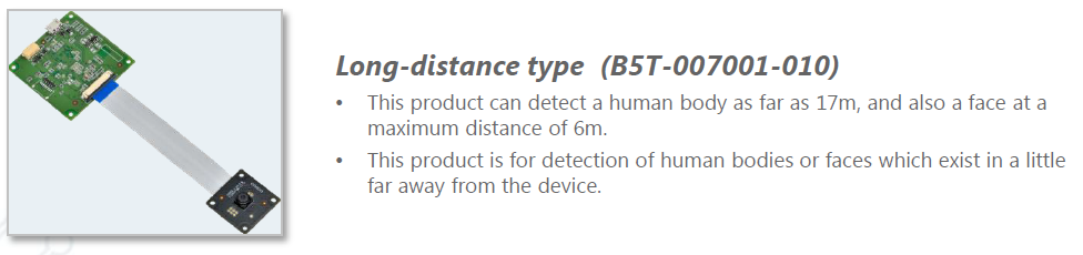 Omron B5T-007001-010 image sensor.