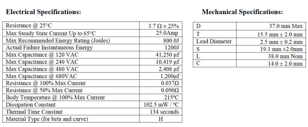 MS35 3R725 specifications.