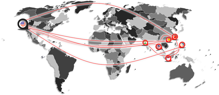 IBS Global Exhibition Tour Map.