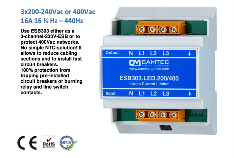 Camtec ESB303 features.